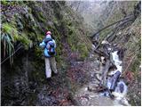 Zvodno - Tolsti vrh above Celjska koča